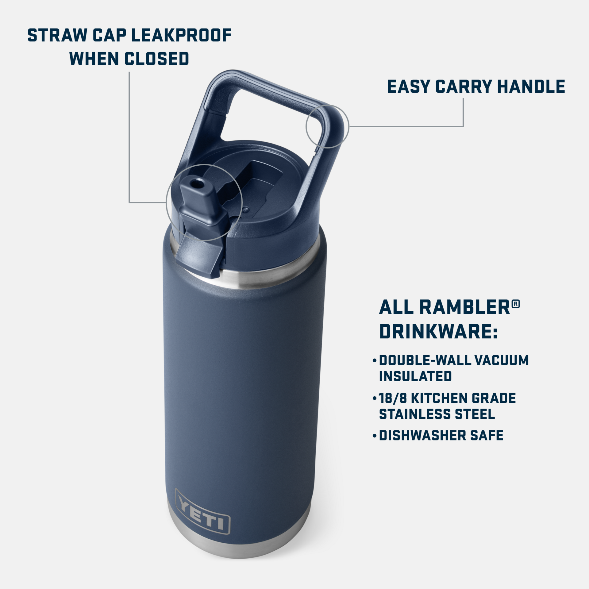 Rambler® 26 oz Water Bottle - Image 3