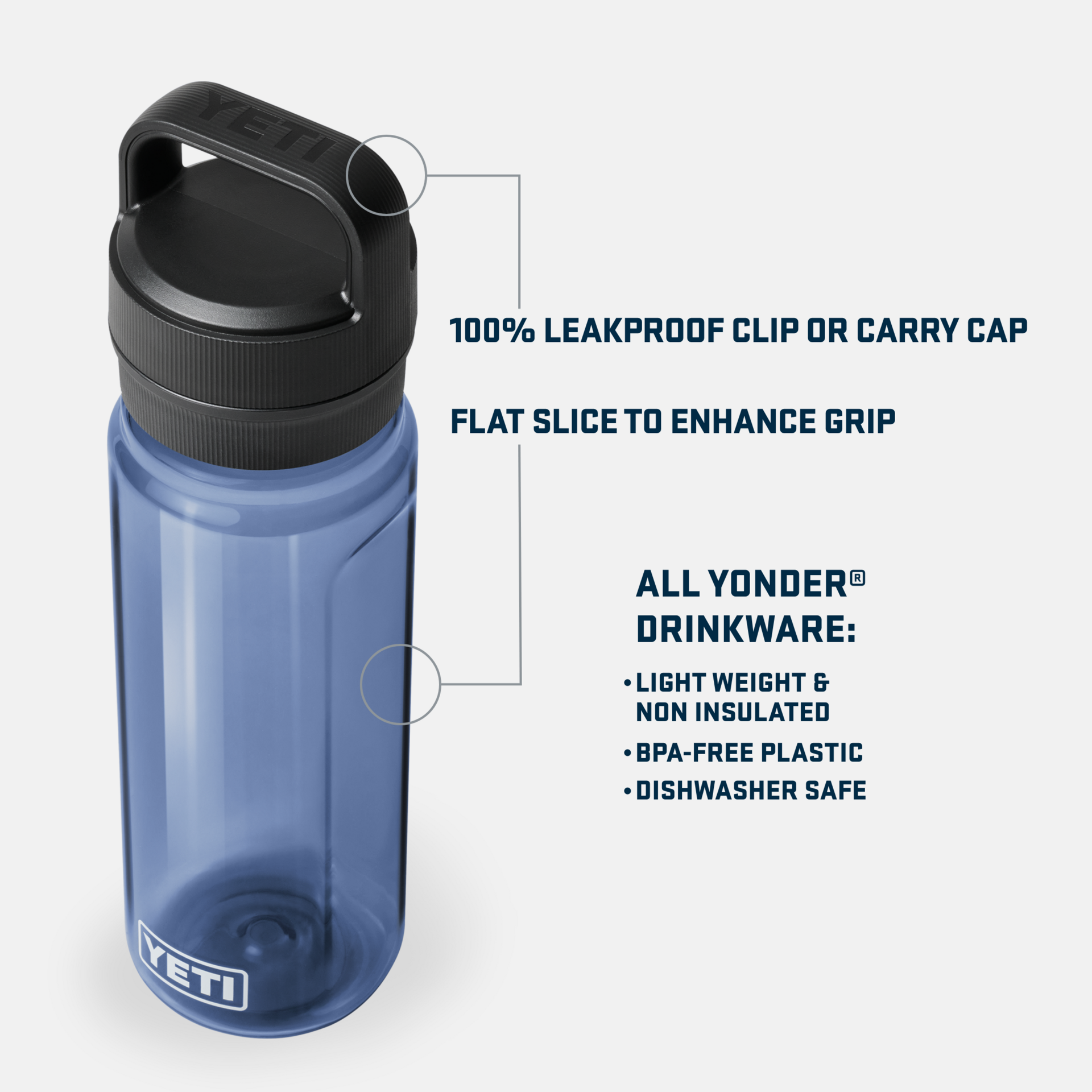 Yonder® 750 mL / 25 oz Water Bottle - Image 3