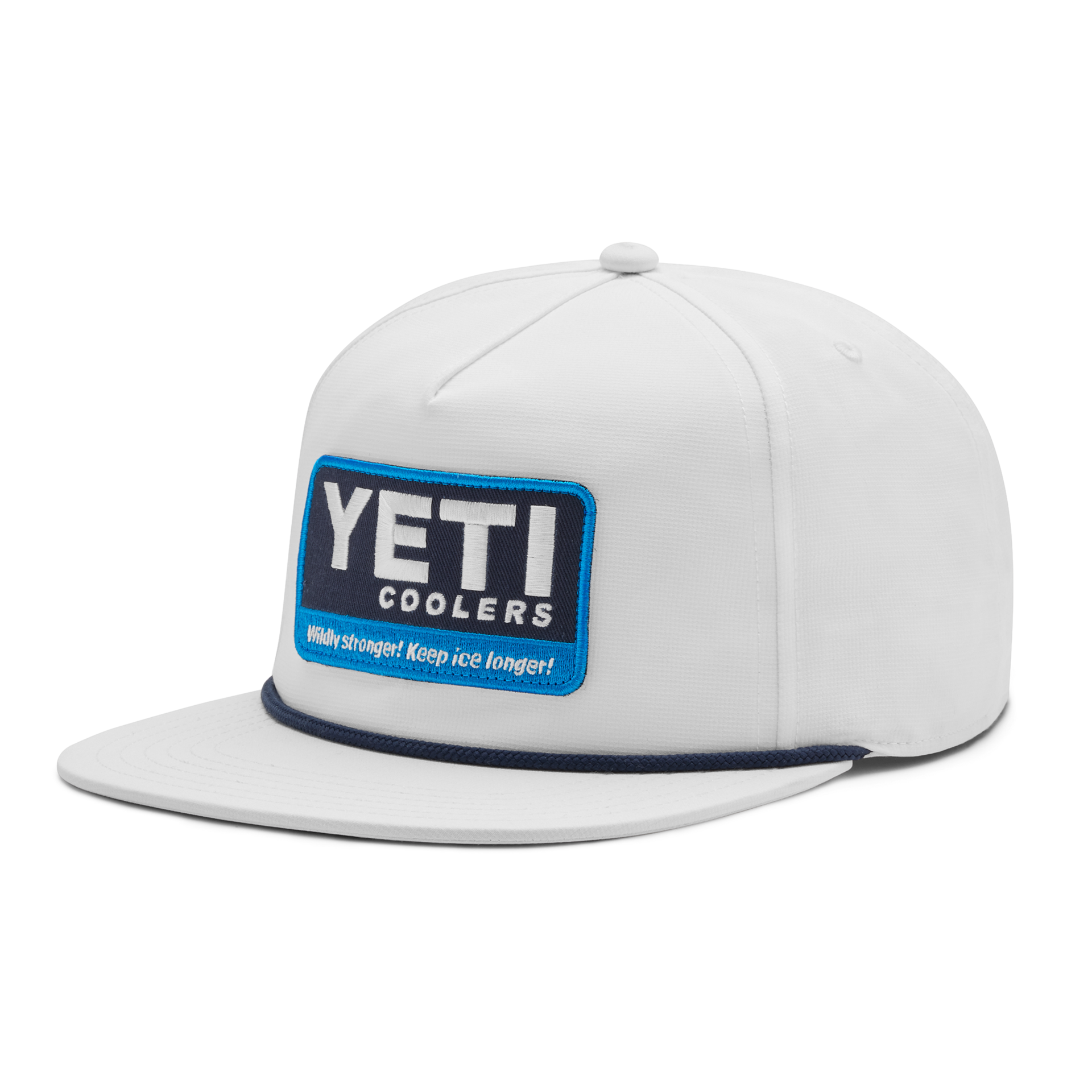 Wildly Stronger Badge Flat Brim Rope Hat - Image 3