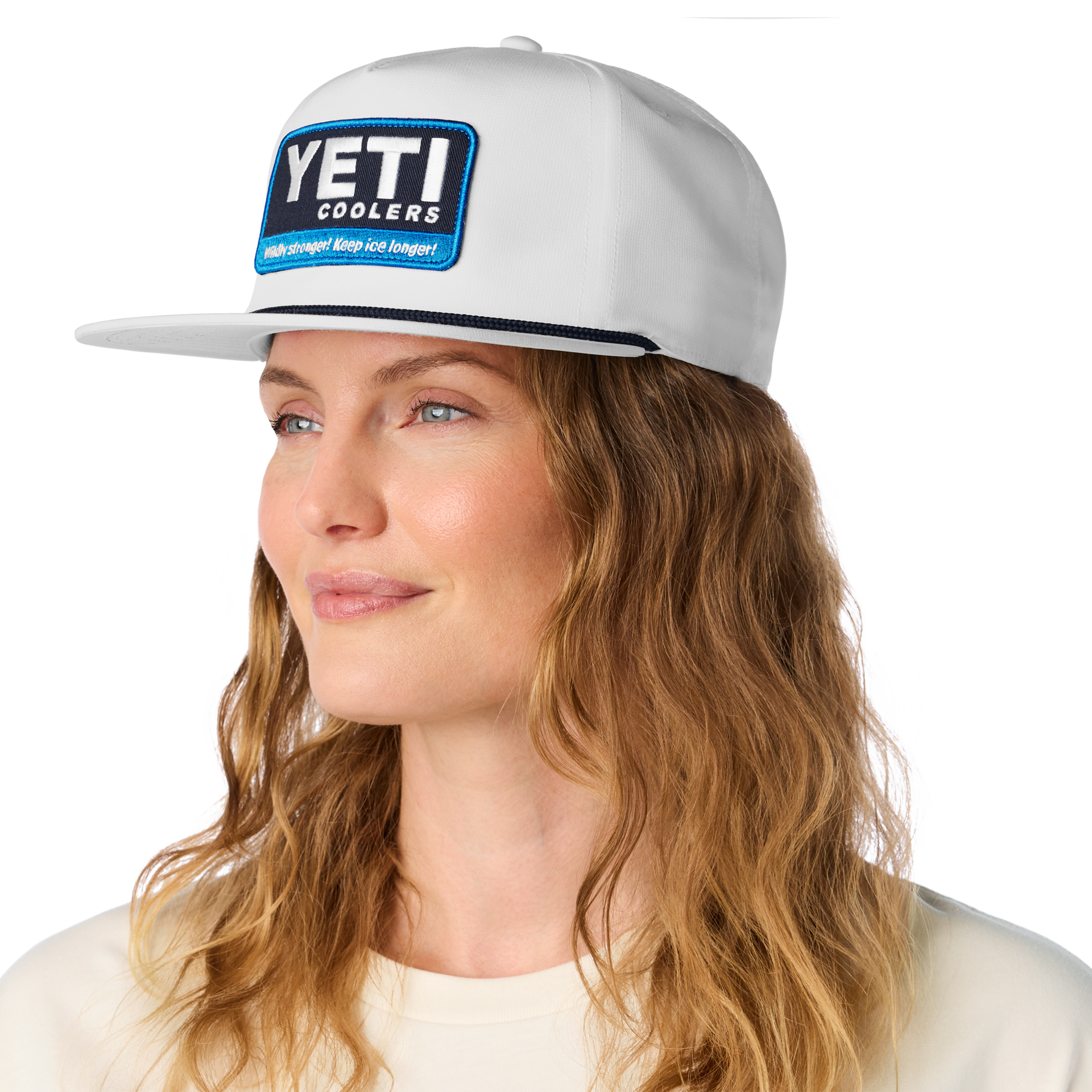Wildly Stronger Badge Flat Brim Rope Hat - Image 7