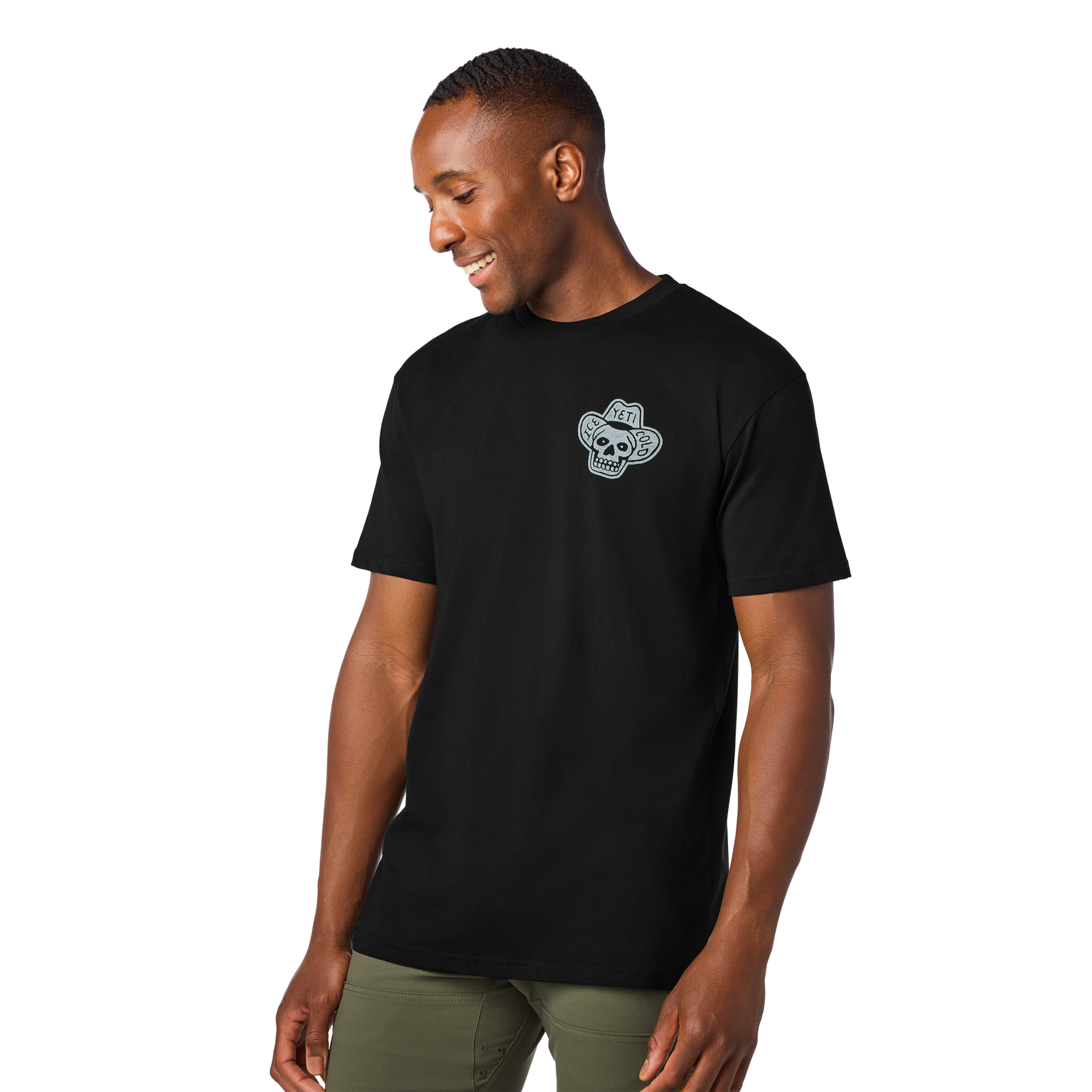 Cowboy Skull Short Sleeve T-Shirt - Image 5