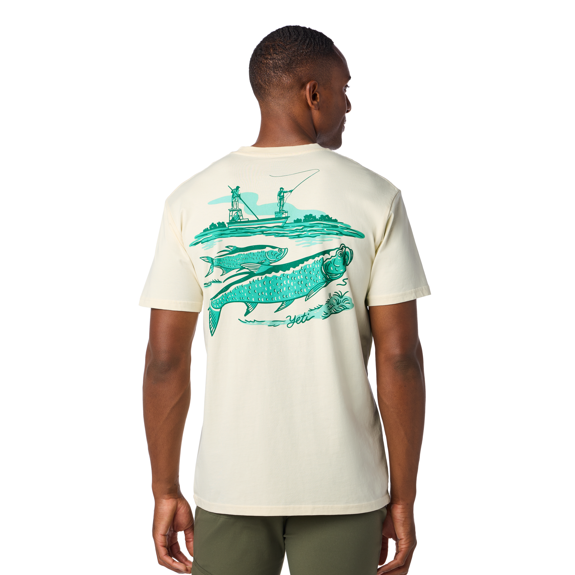 Tarpon Flies Short Sleeve T-Shirt - Image 4