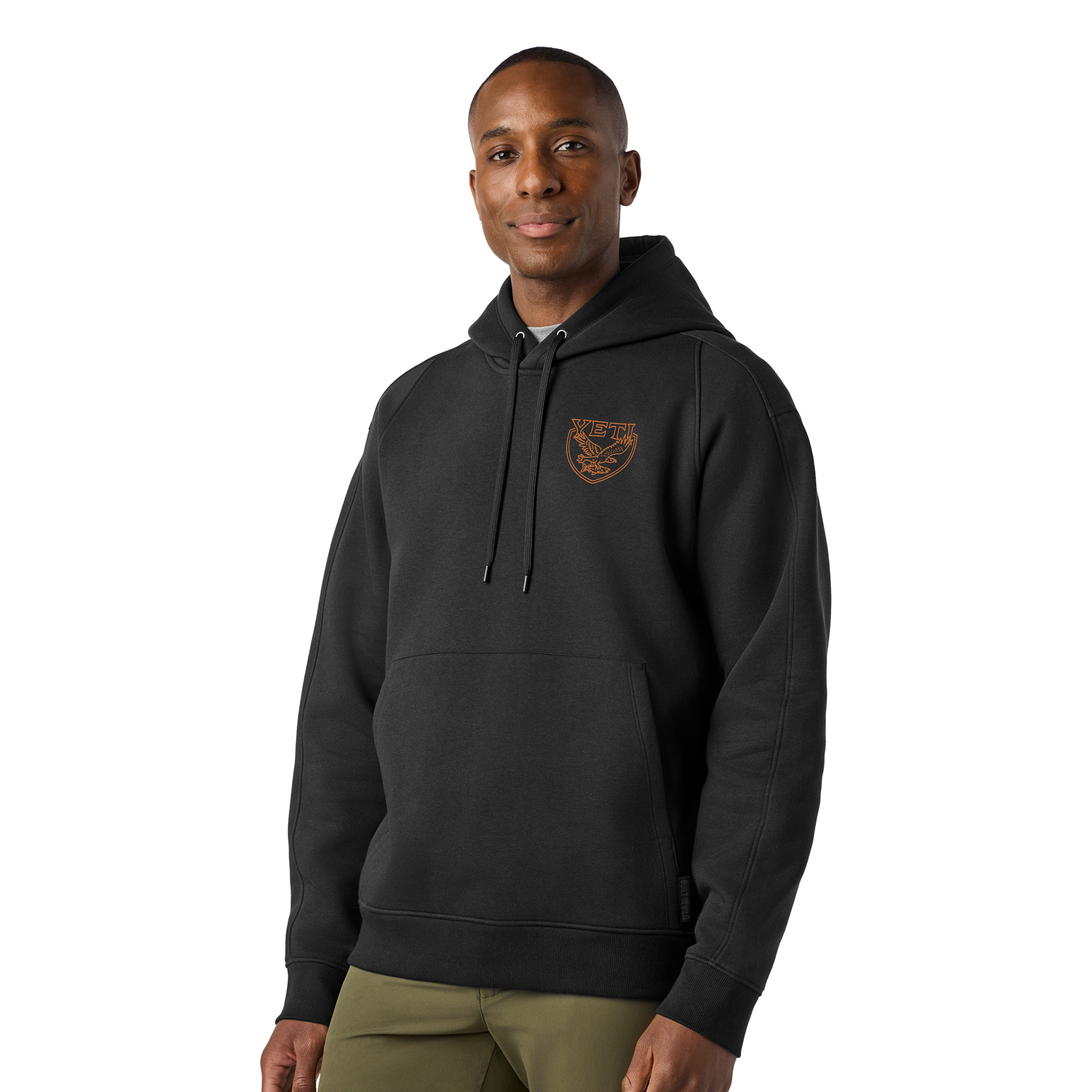 Eagle Badge Fleece Hoodie - Image 4