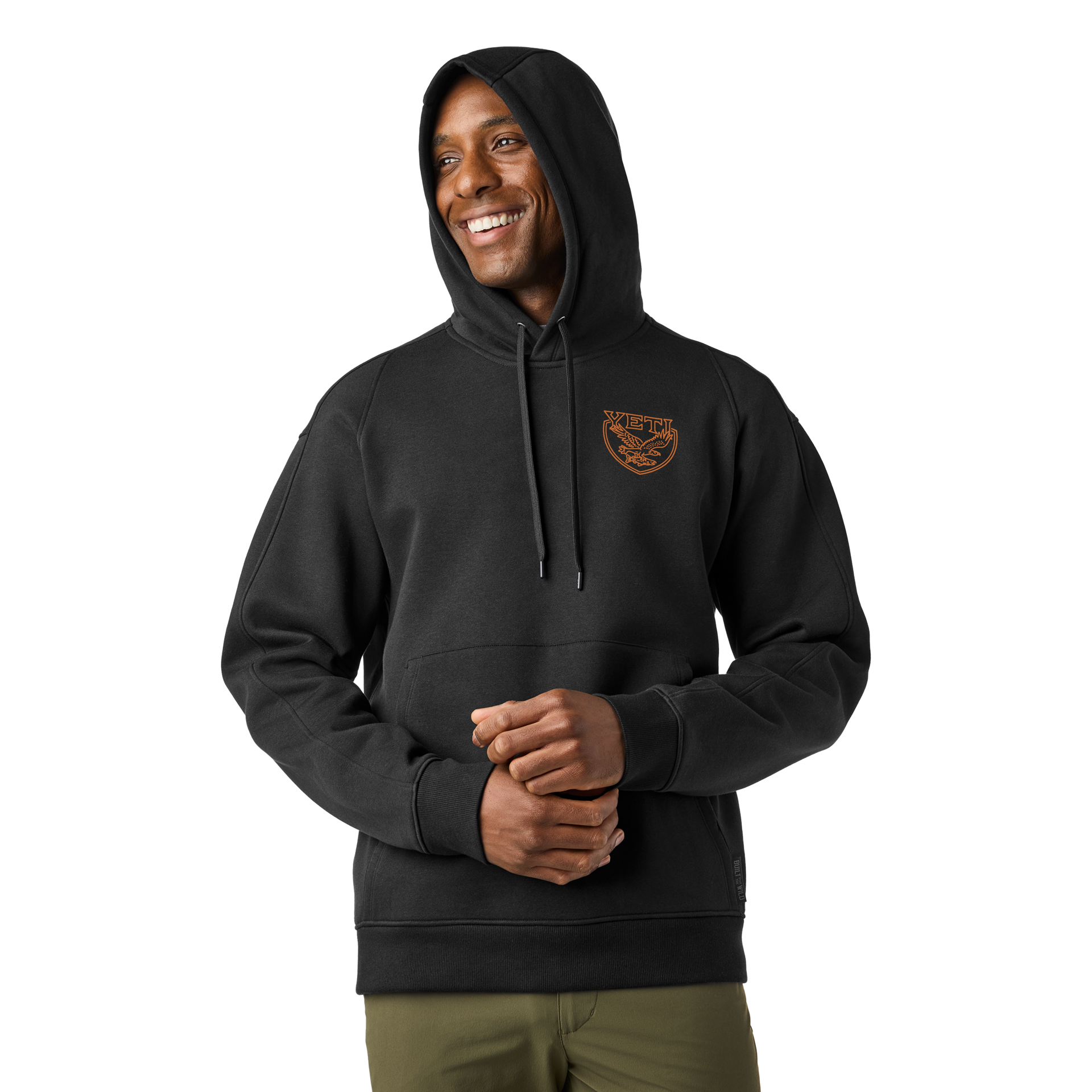 Eagle Badge Fleece Hoodie - Image 8