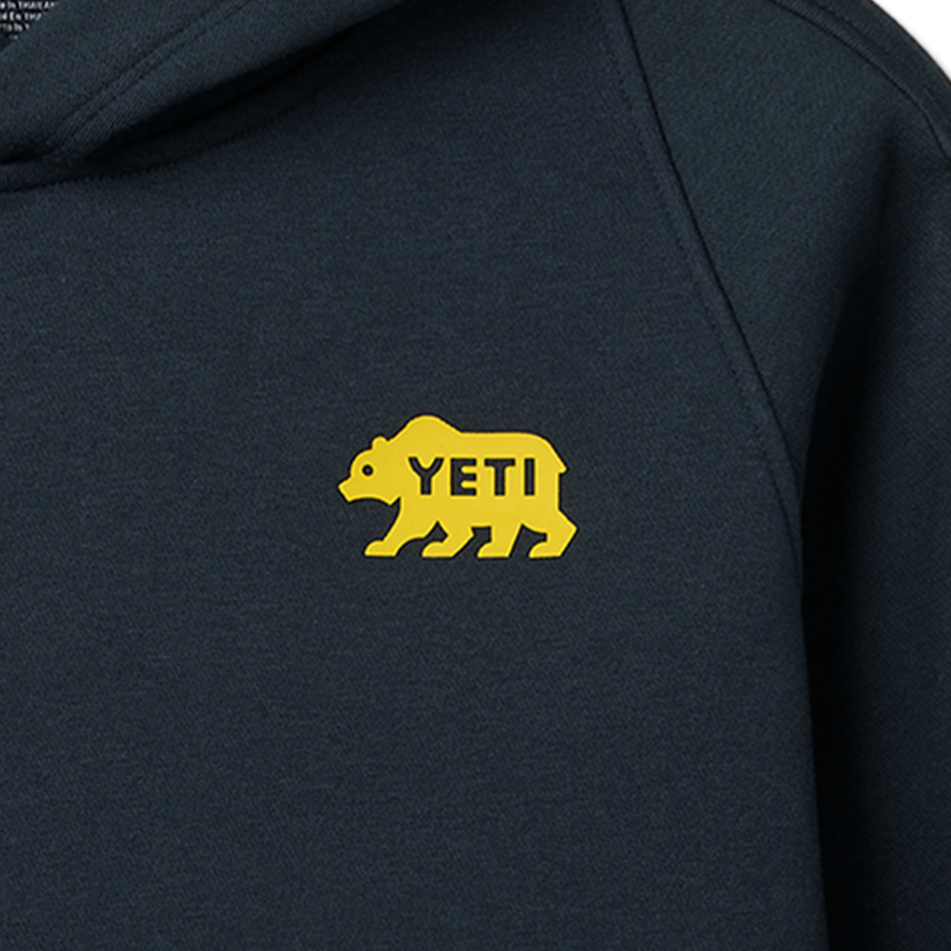 Bear Badge Kids' Fleece Hoodie - Image 3