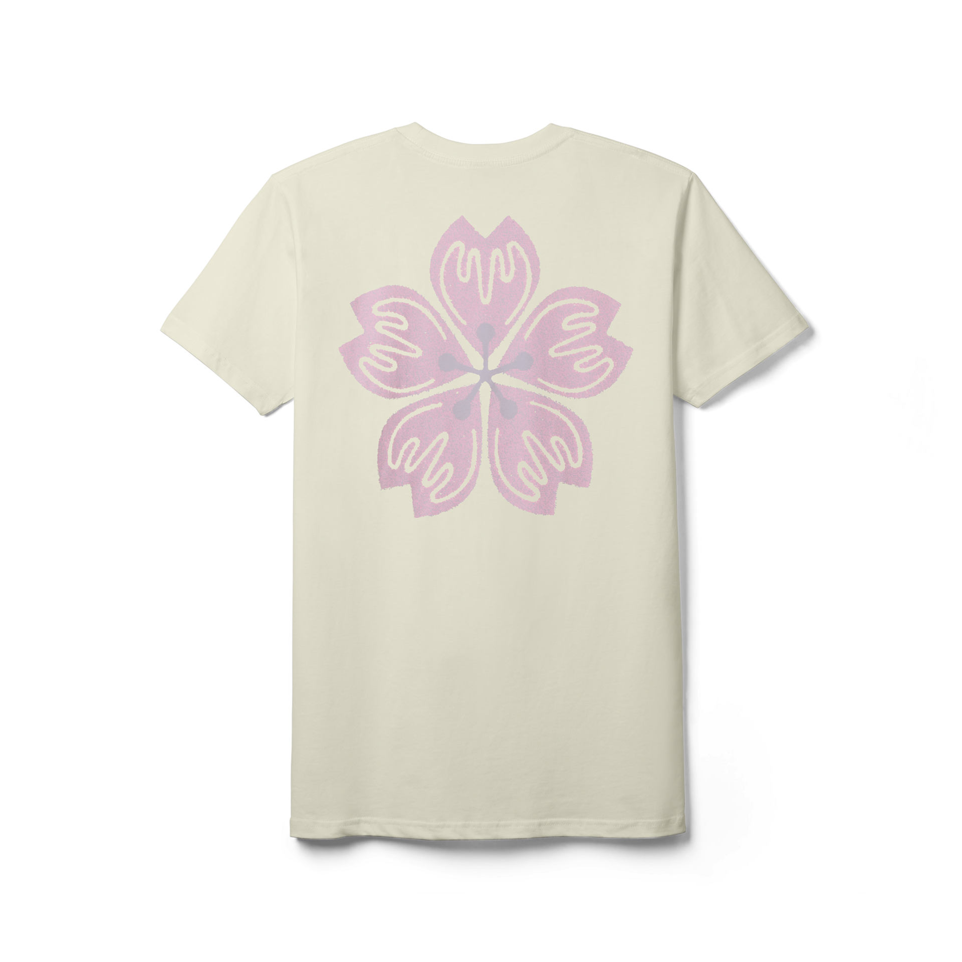 Hanko Cherry Blossom Short Sleeve T-Shirt