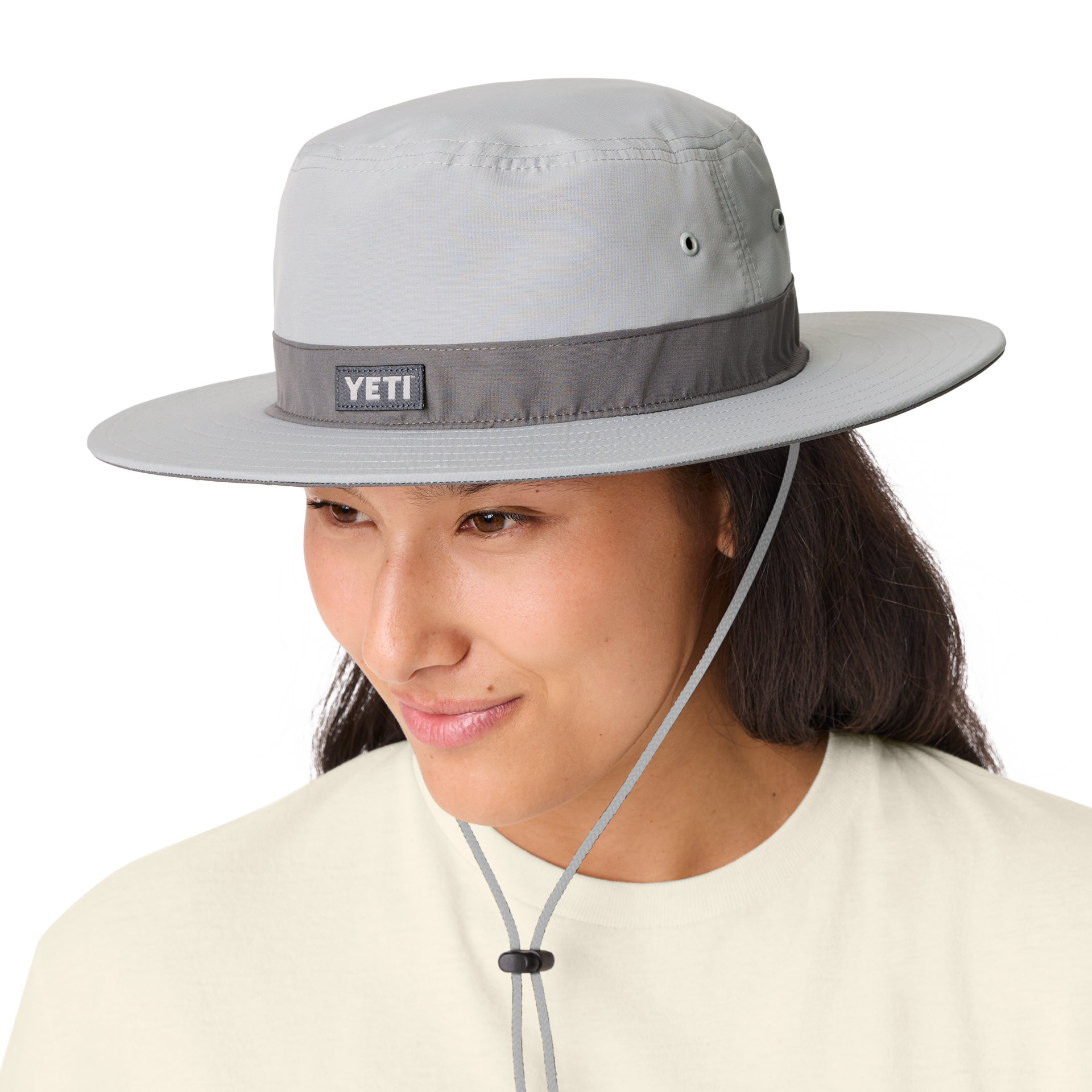 Logo Solid Gray Boonie Hat - Image 5
