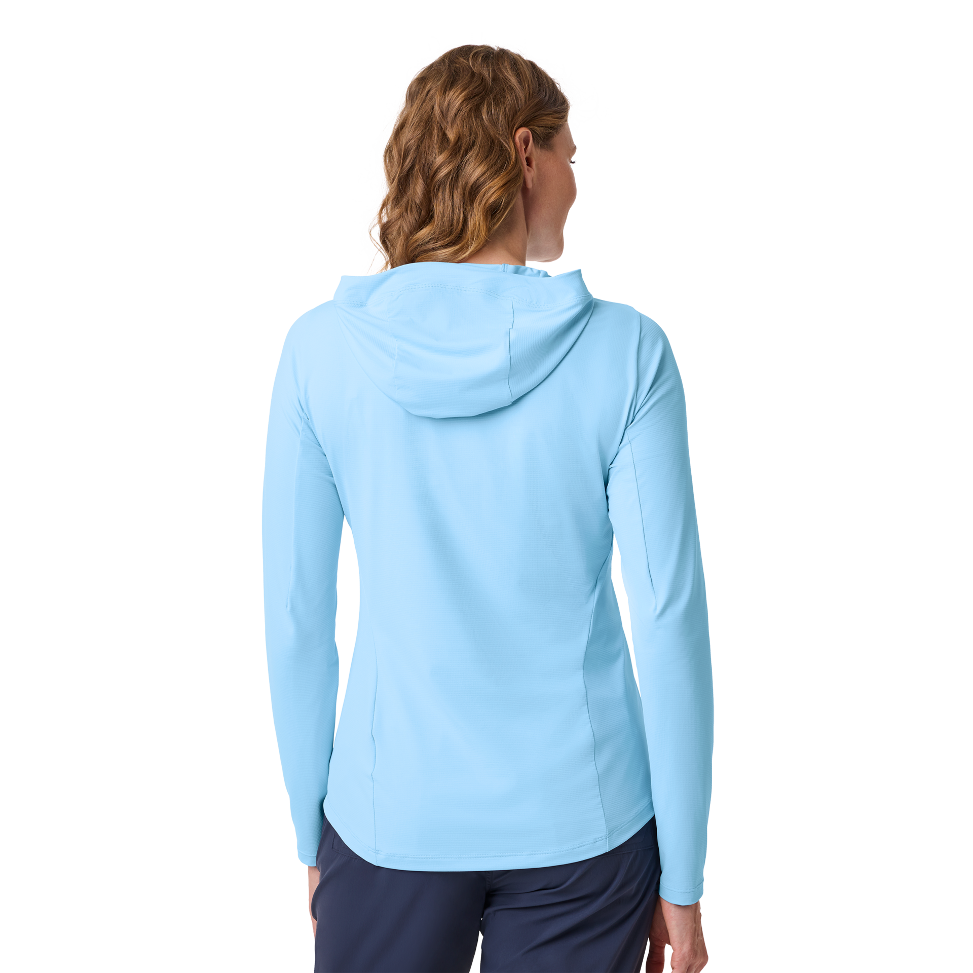 Women's Hooded Ultra Lightweight Sunshirt - Image 3